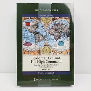 Great Courses Robert E Lee His High Command Modern History DVDs Guidebook Sealed